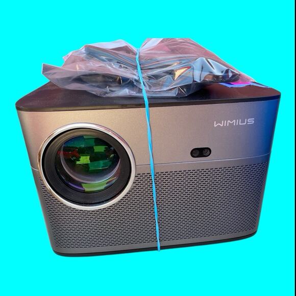 Wimius P64 Projector with WiFi and Bluetooth 5.2 For Home Theater Portable Use - Picture 6 of 8